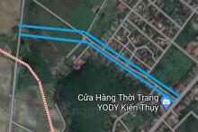 Đường sẽ mở ở xã Thanh Sơn, huyện Kiến Thụy, TP Hải Phòng