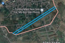 Đường sẽ mở ở xã Mỹ Đức, huyện An Lão, TP Hải Phòng