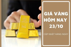 Giá vàng hôm nay 23/10: Giảm về mốc 71 triệu đồng/lượng sáng đầu tuần