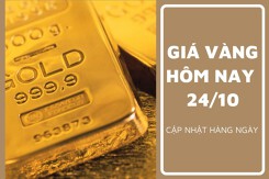 Giá vàng hôm nay 24/10: Tiếp đà giảm từ 50.000 đồng/lượng đến 100.000 đồng/lượng