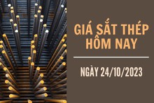 Giá sắt thép xây dựng hôm nay 24/10: Quay đầu tăng trên Sàn SHFE