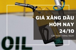 Giá xăng dầu hôm nay 24/10: Biến động trái chiều