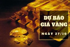 Dự báo giá vàng 27/10: Kéo dài đà tăng vừa phục hồi?