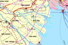 Mạng lưới cao tốc, quốc lộ theo quy hoạch qua tỉnh Trà Vinh