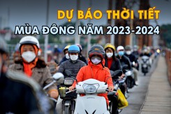 Dự báo thời tiết mùa Đông năm 2023-2024 sẽ ấm hơn trung bình nhiều năm