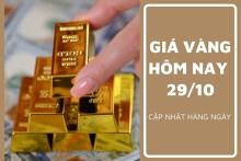 Giá vàng hôm nay 29/10: Vàng SJC giao dịch dưới mốc 71 triệu đồng/lượng trong tuần qua