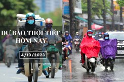 Dự báo thời tiết hôm nay 4/10/2023: Hà Nội không mưa, Đà Nẵng và TP HCM chiều có mưa rào rải rác