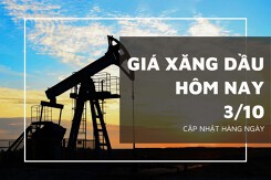 Giá xăng dầu hôm nay 3/10: Brent và WTI trượt dốc do đồng USD tăng mạnh