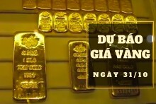 Dự báo giá vàng 31/10: Tiếp tục biến động theo thị trường thế giới?
