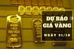 Dự báo giá vàng 31/10: Tiếp tục biến động theo thị trường thế giới?
