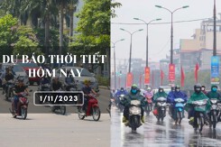 Dự báo thời tiết hôm nay 1/11/2023: Hà Nội ngày nắng, Đà Nẵng và TP HCM có mưa rào rải rác