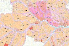 Bản đồ quy hoạch sử dụng đất xã Nhơn Ái, huyện Phong Điền, TP Cần Thơ