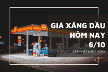 Giá xăng dầu hôm nay 6/10: Tiếp đà giảm mạnh gần 2%