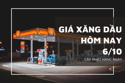Giá xăng dầu hôm nay 6/10: Tiếp đà giảm mạnh gần 2%