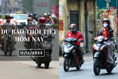Dự báo thời tiết hôm nay 11/11/2023: Hà Nội và TP HCM ngày nắng, Đà Nẵng mưa về chiều và đêm