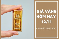 Giá vàng hôm nay 12/11: Vàng SJC giảm đến hơn 2,4 triệu đồng/lượng trong tuần qua