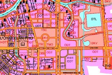 Bản đồ quy hoạch sử dụng đất phường An Đông, TP Huế, Thừa Thiên Huế giai đoạn 2021 – 2030, tầm nhìn đến năm 2050