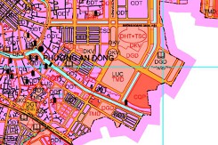 Bản đồ quy hoạch giao thông phường An Đông, TP Huế, Thừa Thiên Huế giai đoạn 2021 – 2030, tầm nhìn đến năm 2050