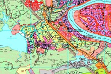 Bản đồ quy hoạch giao thông phường Hương Hồ, TP Huế, Thừa Thiên Huế giai đoạn 2021 – 2030, tầm nhìn đến năm 2050