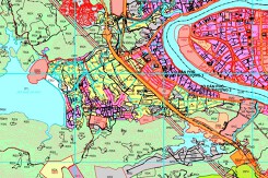 Bản đồ quy hoạch giao thông phường Hương Hồ, TP Huế, Thừa Thiên Huế giai đoạn 2021 – 2030, tầm nhìn đến năm 2050