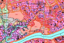 Bản đồ quy hoạch giao thông phường Hương Long, TP Huế, Thừa Thiên Huế giai đoạn 2021 – 2030, tầm nhìn đến năm 2050