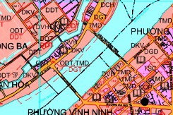 Bản đồ quy hoạch giao thông phường Đông Ba, TP Huế, tỉnh Thừa Thiên Huế giai đoạn 2021 – 2030, tầm nhìn đến năm 2050