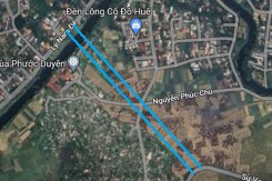 Đường sẽ mở ở phường Hương Long, TP Huế, Thừa Thiên Huế