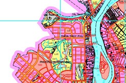 Bản đồ quy hoạch sử dụng đất phường Hương Vinh, TP Huế, Thừa Thiên Huế giai đoạn 2021 – 2030, tầm nhìn đến năm 2050