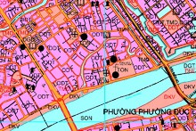 Bản đồ quy hoạch giao thông phường Kim Long, TP Huế, Thừa Thiên Huế giai đoạn 2021 – 2030, tầm nhìn đến năm 2050