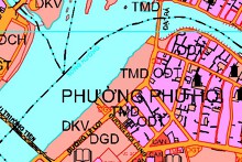 Bản đồ quy hoạch sử dụng đất phường Phú Hội, TP Huế, Thừa Thiên Huế giai đoạn 2021 – 2030, tầm nhìn đến năm 2050