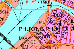 Bản đồ quy hoạch sử dụng đất phường Phú Hội, TP Huế, Thừa Thiên Huế giai đoạn 2021 – 2030, tầm nhìn đến năm 2050