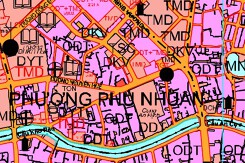 Bản đồ quy hoạch giao thông phường Phú Nhuận, TP Huế, tỉnh Thừa Thiên Huế giai đoạn 2021 – 2030, tầm nhìn đến năm 2050