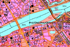 Bản đồ quy hoạch sử dụng đất phường Phường Đúc, TP Huế, Thừa Thiên Huế giai đoạn 2021 – 2030, tầm nhìn đến năm 2050