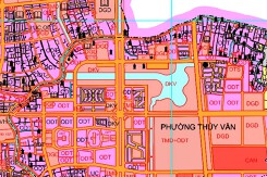 Bản đồ quy hoạch sử dụng đất phường Thủy Vân, TP Huế, Thừa Thiên Huế giai đoạn 2021 – 2030, tầm nhìn đến năm 2050