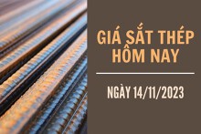 Giá sắt thép xây dựng hôm nay 14/11: Phiên giảm thứ hai liên tiếp trên Sàn SHFE