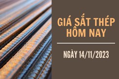 Giá sắt thép xây dựng hôm nay 14/11: Phiên giảm thứ hai liên tiếp trên Sàn SHFE