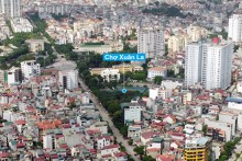 Dự án Chợ Xuân La 'ngủ quên' hơn chục năm ở quận Tây Hồ rục rịch hồi sinh