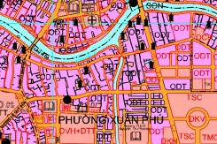 Bản đồ quy hoạch sử dụng đất phường Xuân Phú, TP Huế, Thừa Thiên Huế giai đoạn 2021 – 2030, tầm nhìn đến năm 2050