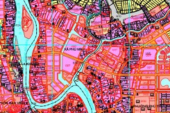 Bản đồ quy hoạch giao thông xã Phú Mậu, TP Huế, tỉnh Thừa Thiên Huế giai đoạn 2021 – 2030, tầm nhìn đến năm 2050
