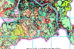Bản đồ quy hoạch giao thông xã Thủy Bằng, TP Huế, tỉnh Thừa Thiên Huế giai đoạn 2021 – 2030, tầm nhìn đến năm 2050