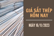 Giá sắt thép xây dựng hôm nay 16/11: Giảm 3 nhân dân tệ/tấn