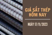 Giá sắt thép xây dựng hôm nay 17/11: Tăng trở lại, lên mức 3.948 nhân dân tệ/tấn