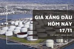 Giá xăng dầu hôm nay 17/11: Trên sàn Tokyo giảm mạnh