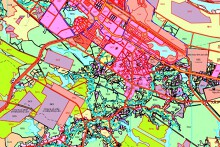 Bản đồ quy hoạch sử dụng đất xã Phong An, huyện Phong Điền, Thừa Thiên Huế giai đoạn 2021 – 2030, tầm nhìn đến năm 2050