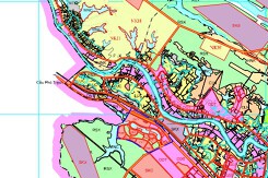 Bản đồ quy hoạch sử dụng đất xã Phong Thu, huyện Phong Điền, Thừa Thiên Huế giai đoạn 2021 – 2030, tầm nhìn đến năm 2050