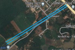 Đường sẽ mở ở xã Phong Thu, huyện Phong Điền, Thừa Thiên Huế