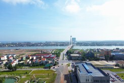 Hình hài tuyến đường nối cầu Nhật Lệ 2 - đường tránh TP Đồng Hới