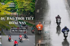 Dự báo thời tiết hôm nay 19/11/2023: Hà Nội ngày nắng đêm rét, Đà Nẵng đêm mưa nhỏ, trời lạnh, TP HCM trưa chiều trời nắng