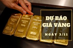 Dự báo giá vàng 3/11: Lấy lại đà tăng theo thị trường thế giới?