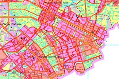 Bản đồ quy hoạch sử dụng đất phường Hương Chữ, thị xã Hương Trà, Thừa Thiên Huế giai đoạn 2021 – 2030, tầm nhìn đến năm 2050